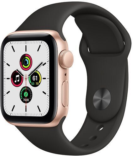 Apple Watch SE Alluminio 40 mm (2020)   WiFi + Cellular   oro   Cinturino Sport nero