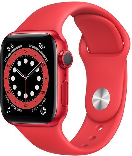 Apple Watch Series 6 Alluminio 40 mm (2020)   GPS   rosso   Cinturino Sport rosso