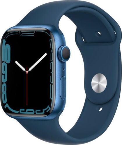 Apple Watch Series 7 Alluminio 41 mm (2021)   GPS   blu   Cinturino Sport Blu abisso