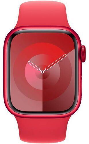 Apple Watch Series 9 Alluminio 41 mm (2023)   GPS   rosso   Cinturino Sport rosso S/M