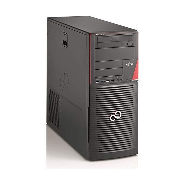 fujitsu celsius m730 workstation   xeon e5   e5-1620 v2   16 gb   500 gb hdd   dvd-rw   k4000   win 10 home