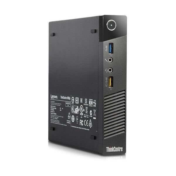 lenovo thinkcentre m93p tiny mini pc   i5-4570t   4 gb   120 gb ssd   wifi   win 10 pro