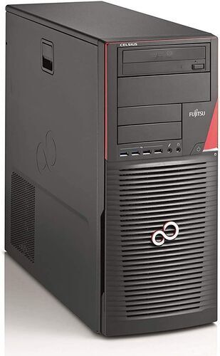 Fujitsu Celsius M730 Workstation   Xeon E5   E5-1620 v2   16 GB   500 GB HDD   DVD-RW   K4000   Win 10 Home