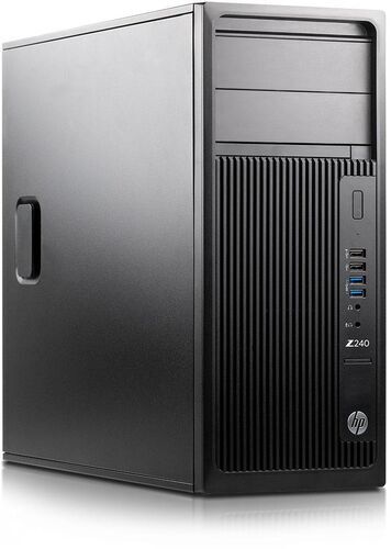HP Z240 Tower Workstation   Intel 6th Gen   i7-6700   32 GB   2 TB HDD   DVD-RW   Quadro K620   Win 10 Pro