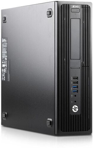 HP Z240 SFF Workstation   i5-6500   8 GB   256 GB SSD   DVD-RW   Win 10 Pro