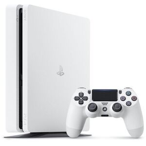 Sony Playstation 4 Slim 500 Gb 1 Controller Bianco Controller Bianco
