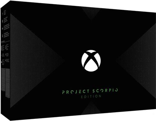 Microsoft Xbox One X   1 TB   Project Scorpio Edition   nero
