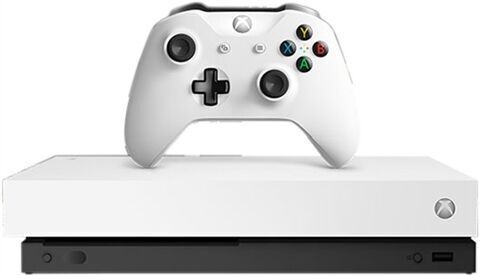 Microsoft Xbox One X   500 GB   Controller   bianco