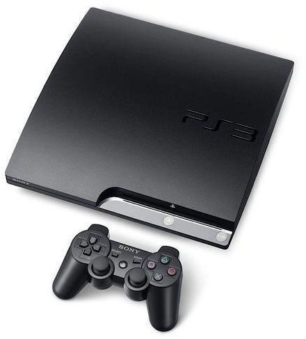 Sony PlayStation 3 Slim   160 GB HDD   2 DualShock Wireless Controller   nero
