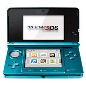 Nintendo 3DS   gioco incluso   aqua blue   Mario Kart 7 (DE Version)