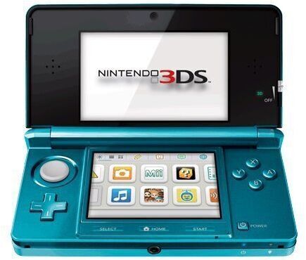Nintendo 3DS   gioco incluso   aqua blue   New Super Mario Bros 2 (DE Version)