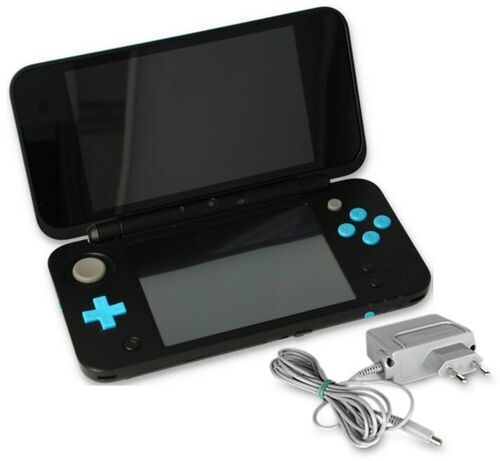 Nintendo New 2DS XL   gioco incluso   nero/turchese   New Super Mario Bros 2