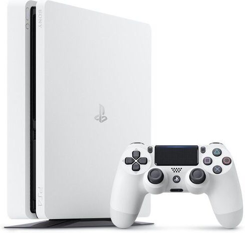 Sony PlayStation 4 Slim   500 GB   1 Controller   bianco   Controller bianco