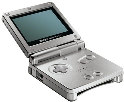 Nintendo Game Boy Advance SP   argento