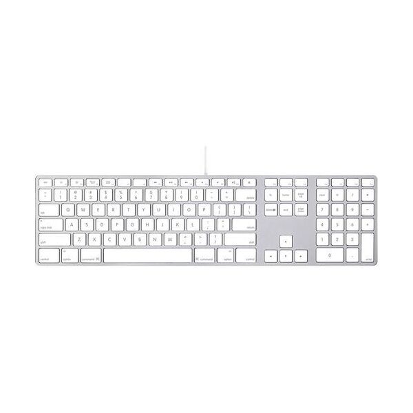 apple wired keyboard con tastierino numerico   us