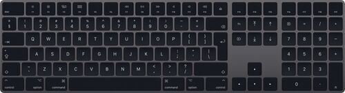 apple magic keyboard 2017 con tastierino numerico   grigio siderale   fr