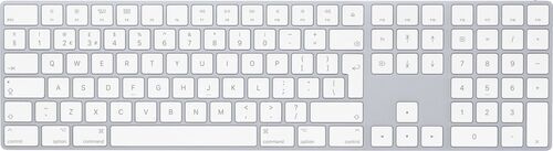 apple magic keyboard 2017 con tastierino numerico   argento   nl