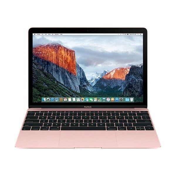 apple macbook 2017   12   1.2 ghz   8 gb   256 gb ssd   rosé dorato   de