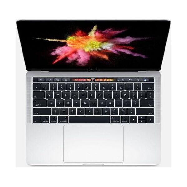 apple macbook pro 2017   13.3   touch bar   3.1 ghz   8 gb   256 gb ssd   argento   nuova batteria   de