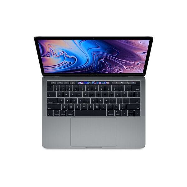 apple macbook pro 2018   13.3   touch bar   2.3 ghz   8 gb   256 gb ssd   grigio siderale   nuova batteria   us