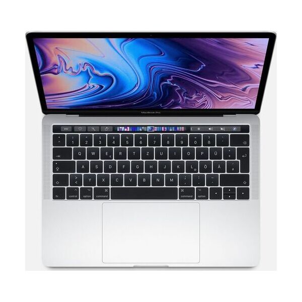 apple macbook pro 2018   13.3   touch bar   2.3 ghz   8 gb   256 gb ssd   argento   nuova batteria   it