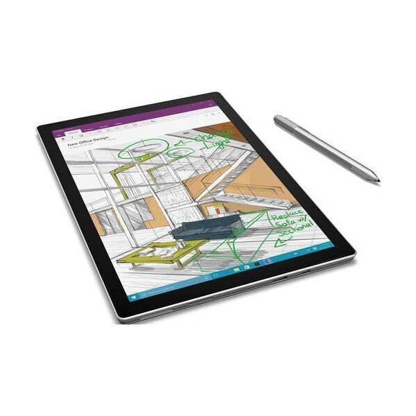 microsoft surface pro 4 (2015)    i5-6300u   12.3   4 gb   128 gb ssd   stilo compatibile   surface dock   win 10 pro