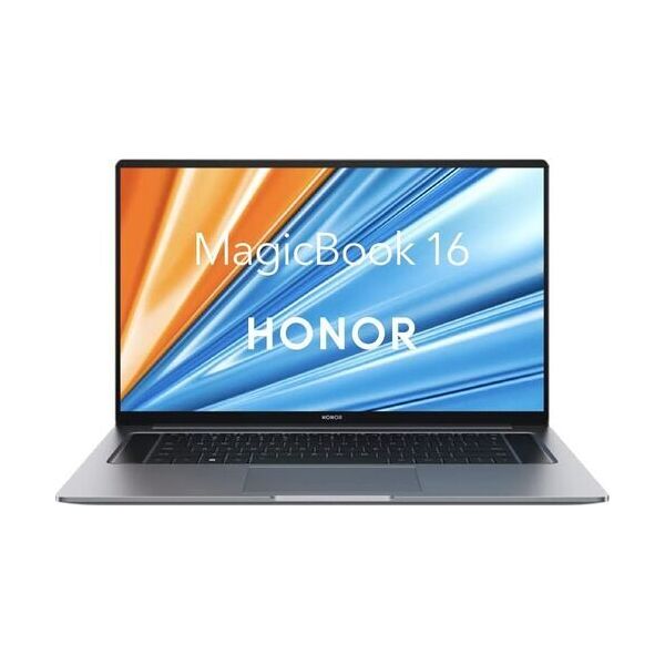 honor magicbook 16 (2022)   ryzen 5 5600h   16.1   16 gb   512 gb ssd   grigio siderale   win 11 home   it