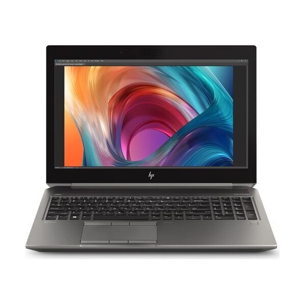 hp zbook 15 g6   i7-9750h   15.6   32 gb   256 gb ssd   t1000   webcam   fp   illuminazione tastiera   win 10 pro   de