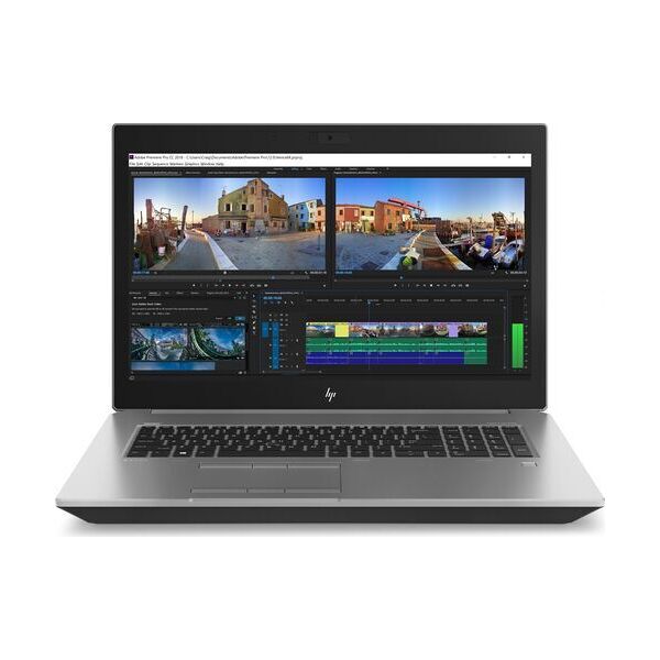 hp zbook 17 g5   i7-8750h   17.3   32 gb   512 gb ssd   p3200 mobile   illuminazione tastiera   fp   win 10 pro   de