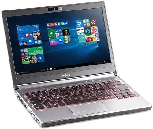 Fujitsu Lifebook E736   i5-6300U   13.3"   8 GB   500 GB SSHD   WXGA   DVD-RW   Webcam   Win 10 Pro   DE