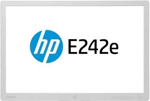 HP EliteDisplay E242e   24"   bianco   senza supporto