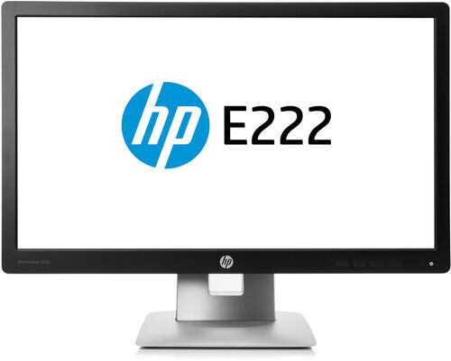 HP EliteDisplay E222   21.5"   nero/argento
