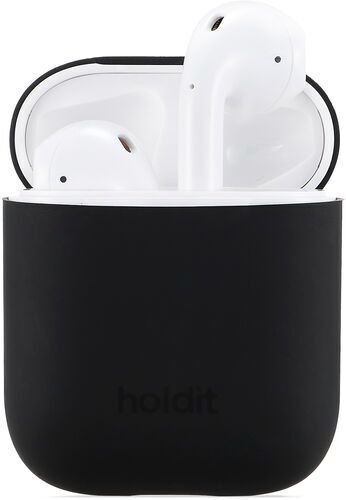 HoldIt Custodia per AirPods sostenibile   Apple AirPods 1./2. Gen   nero