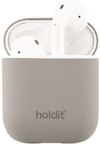 HoldIt Custodia per AirPods sostenibile Apple AirPods 1./2. Gen taupe