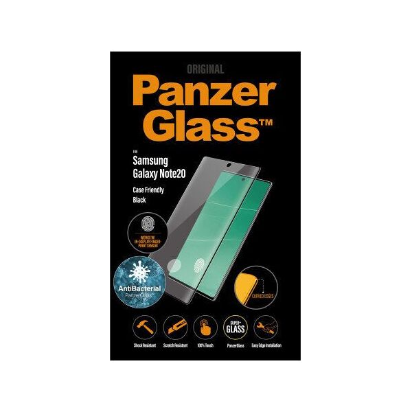 protezione display samsung   panzerglass™   samsung galaxy note20   clear glass