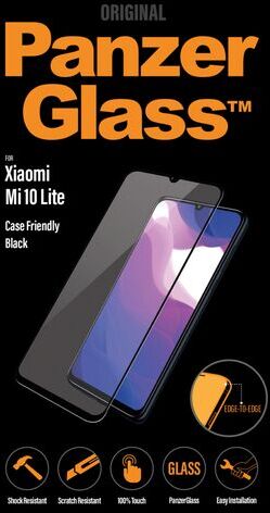 protezione display xiaomi   panzerglass™   xiaomi mi 10 lite   clear glass