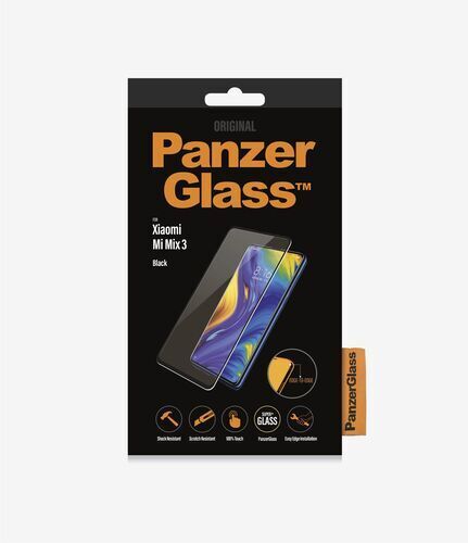 protezione display xiaomi   panzerglass™   xiaomi mi mix 3   clear glass