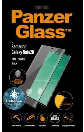 Protezione display Samsung   PanzerGlass™   Samsung Galaxy Note20   Clear Glass
