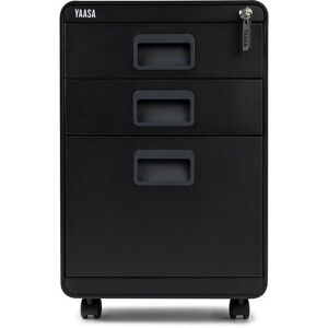 Yaasa File Cabinet - Contenitore a rotolo   nero
