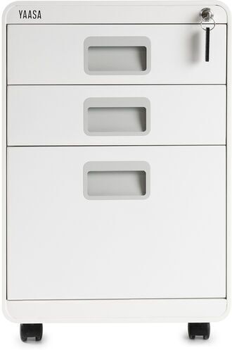 Yaasa File Cabinet - Contenitore a rotolo   bianco