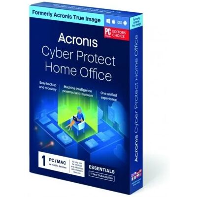 ACRONIS CYBER PROTECT HOME OFFICE ESSENTIALS 1 DISPOSITIVO 1 ANNO ACRONIS CYBER PROTECT HOME OFFICE ESSENTIALS 1 DISPOSITIVO 1 ANNO
