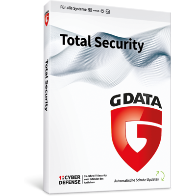 G DATA TOTAL SECURITY 3 PC 1 ANNO G DATA TOTAL SECURITY 3 PC 1 ANNO