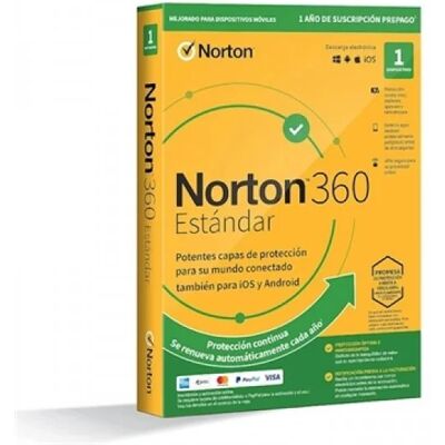 NORTON 360 STANDARD 1 DISPOSITIVO 1 ANNO NORTON 360 STANDARD 1 DISPOSITIVO 1 ANNO