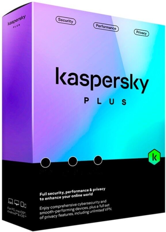 KASPERSKY PLUS 2024 1 DISPOSITIVO 1 ANNO