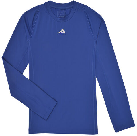 T-shirts a maniche lunghe adidas  TF LS TEE Y Blu 11 / 12 anni