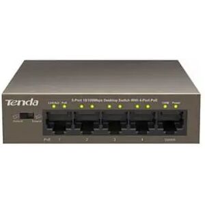 TENDA Switch TEF1105P 5 Porte Poe 1 Porta Uplink 10 / 100Mbps