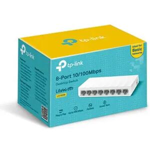 TP-LINK Switch LS1008 8-Port Desktop/Wallmount 10/100 Mbps