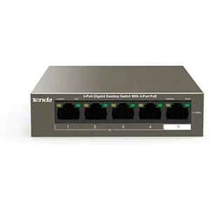 TEG1105P-4-63W Switch 5 porte Gigabit Desktop con 4 porte PoE