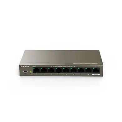 TENDA Tef1109P-102W Switch 9 Porte Con 8 Porte Poe 102W Piu' 1 Porta Gbit Tef1109P-102W