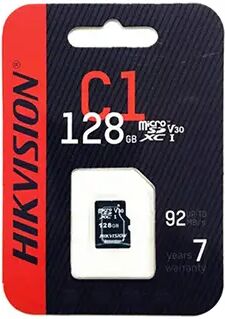 Hs-Tf-C1 Micro Sd Hikvision 128Gb Scheda Microsd 92Mb/S Videosorveglianza